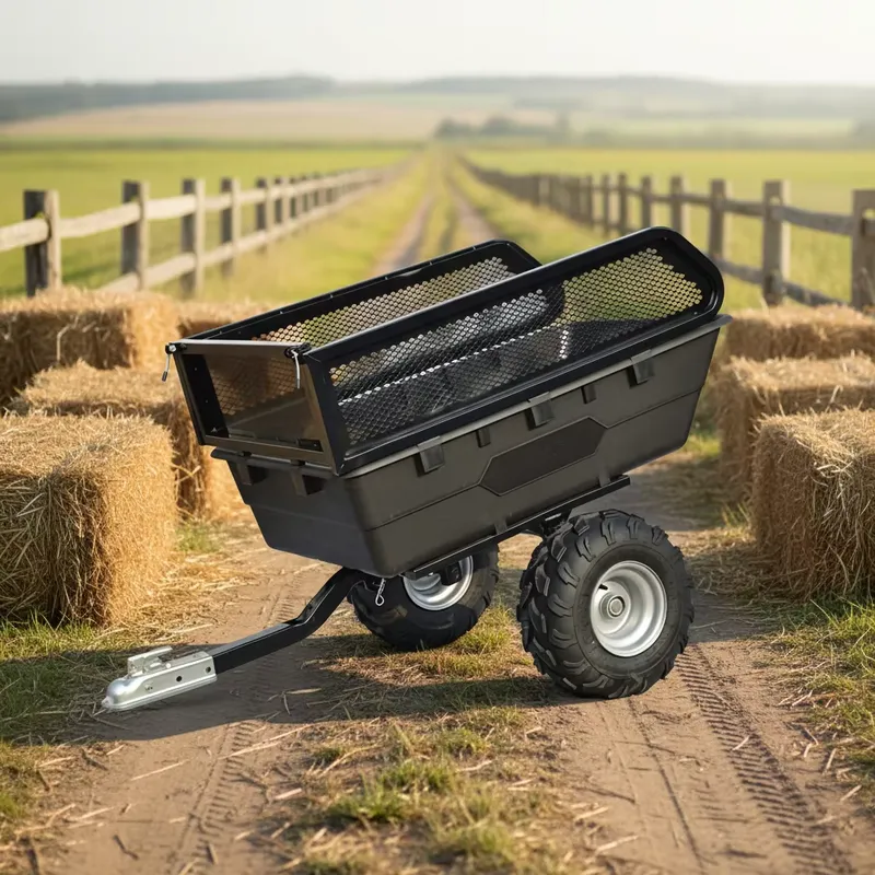 Heavy Equipment Hauler - for ATV Quad Bike Dump Cart