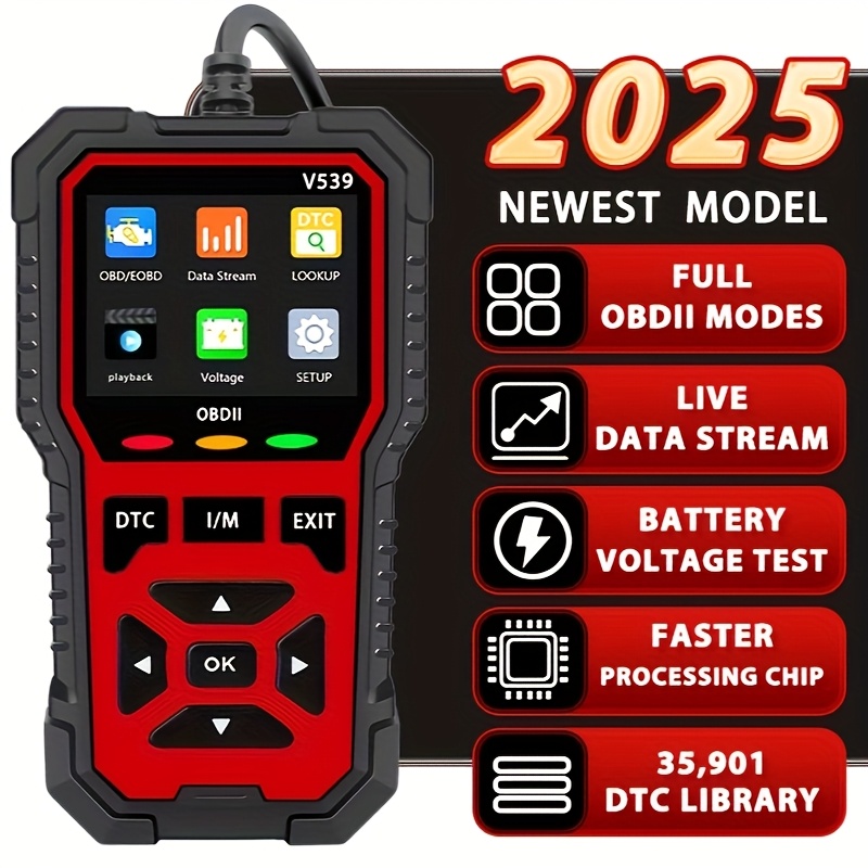 Heavy Equipment Diagnostic Software - 2025 New OBD2 Scanner/Code Reader/Clearance Tool