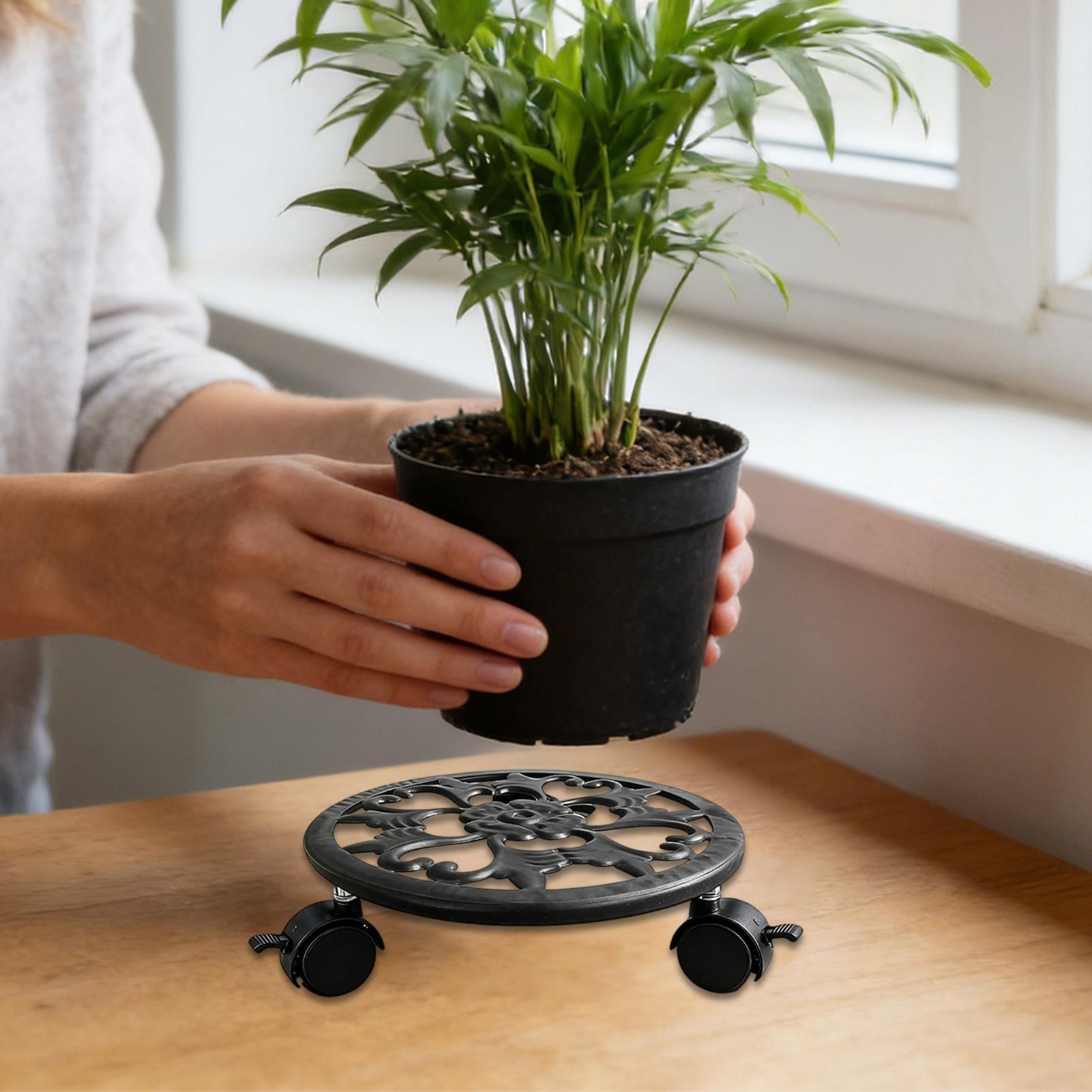 Plant Stand with Wheels Heavy  - Heavy Equipment Tires ulasan dan harga