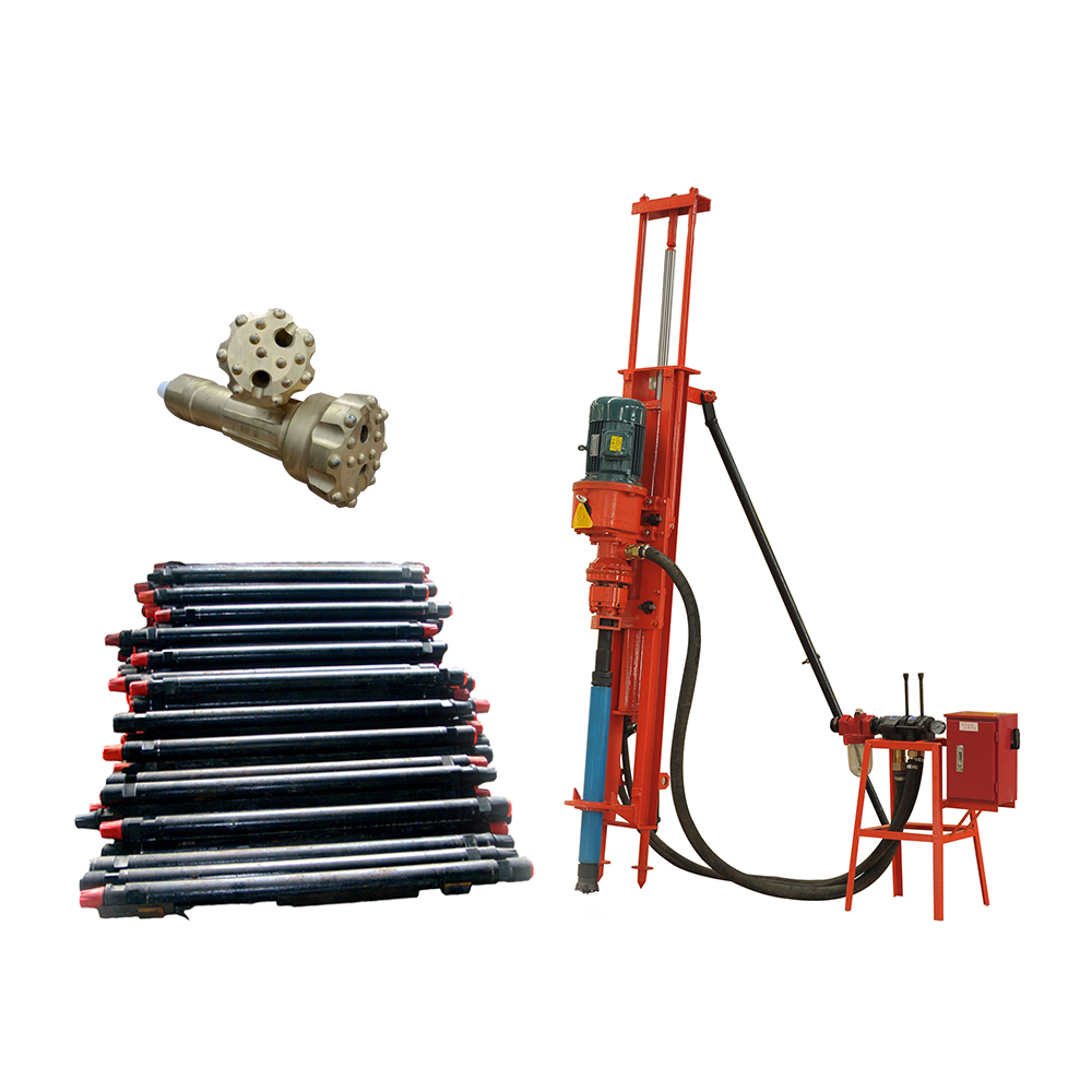 DTH Drill Rig Portable Down Th - Heavy Equipment In Mining ulasan dan harga