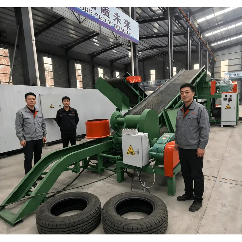 Crusher Industrial Tire Shredd - Heavy Equipment Tires ulasan dan harga
