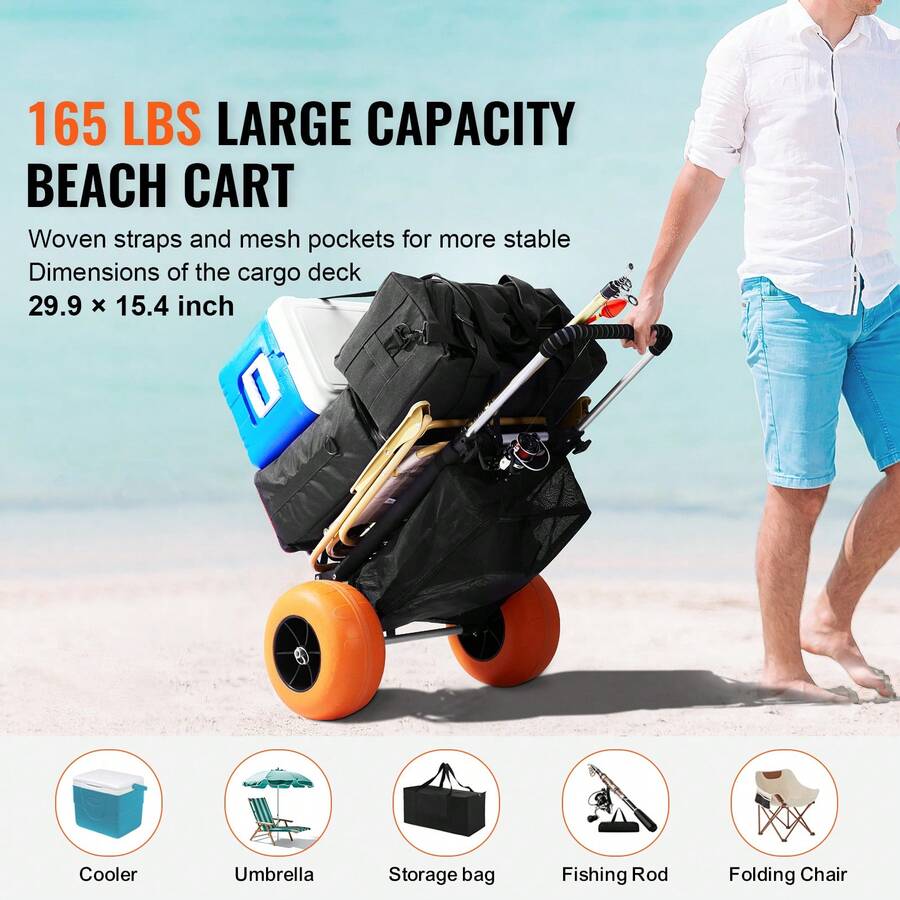 Beach Dolly With Big Wheels Fo - Heavy Equipment Tires ulasan dan harga