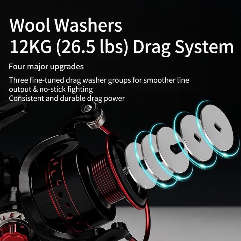 Full Metal Spinning Fishing Re - Heavy Equipment Tires ulasan dan harga