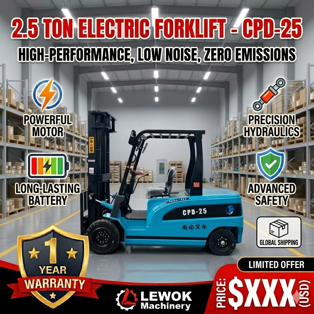 Electric Forklift Pallet Stack - Heavy Equipment Tires ulasan dan harga