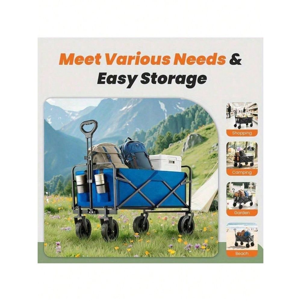 Heavy Duty Folding Utility Wag - Heavy Equipment Tires ulasan dan harga