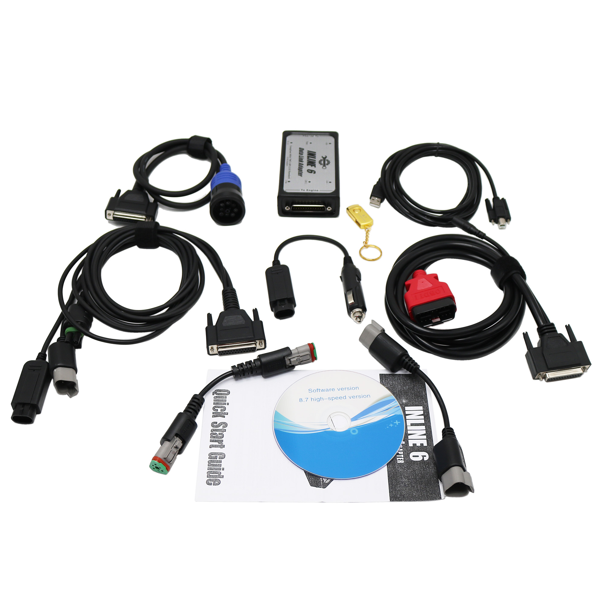 For Cummin Inline 6 Data Link  - Heavy Equipment Diagnostic Software ulasan dan harga