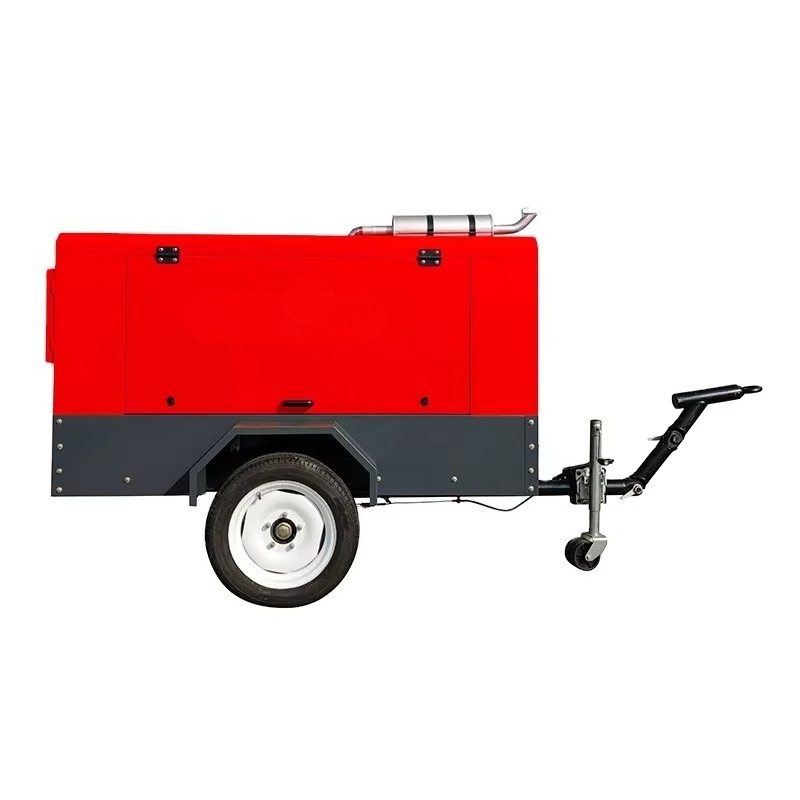 Portable Screw Air Compressor  - Heavy Equipment In Mining ulasan dan harga