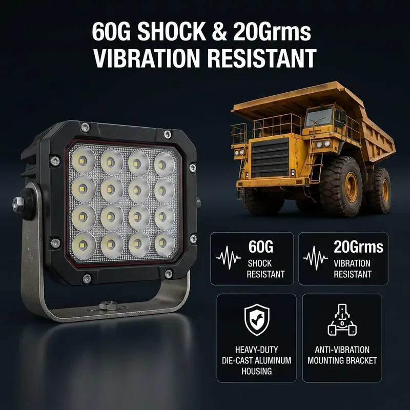 High Lumen Vibration Flood Lig - Heavy Equipment In Mining ulasan dan harga